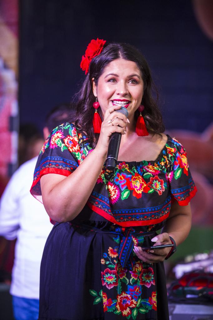 Claudia Talamantez, host