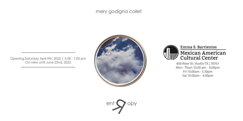 Postcard of "Entropy" by Mery Godigna Collet 