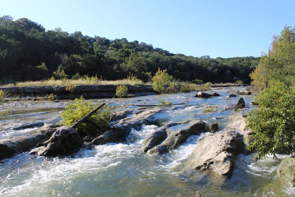 Barton Creek next to Barton Creek Greenbelt