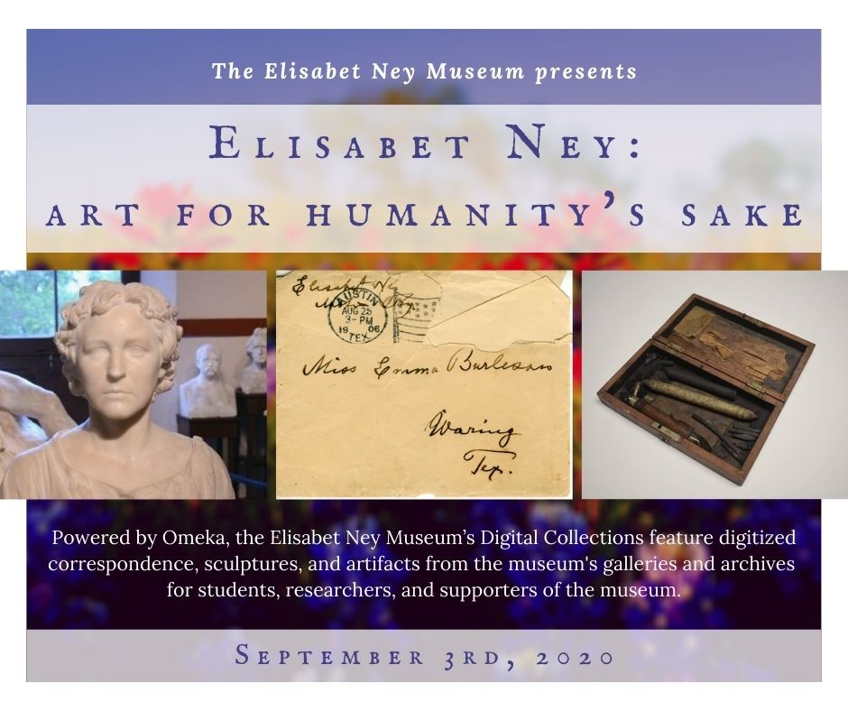 "Elisabet Ney Museum presents Art for Humanity's Sake"