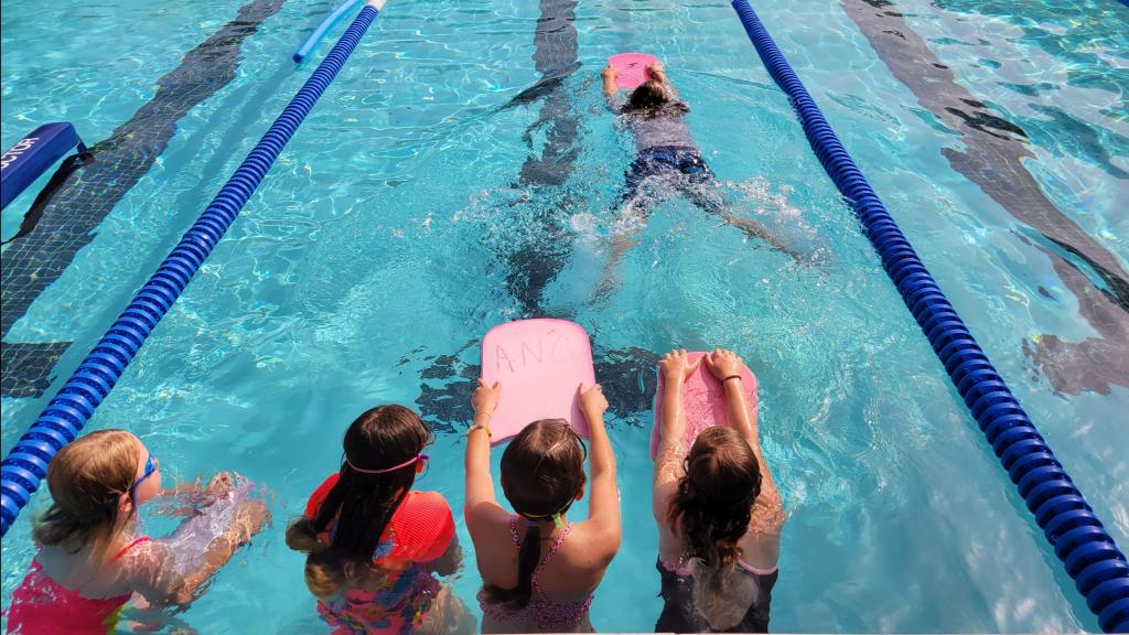 Swim lessons, Aquatic Division, Parks and Recreation, Austin, TX