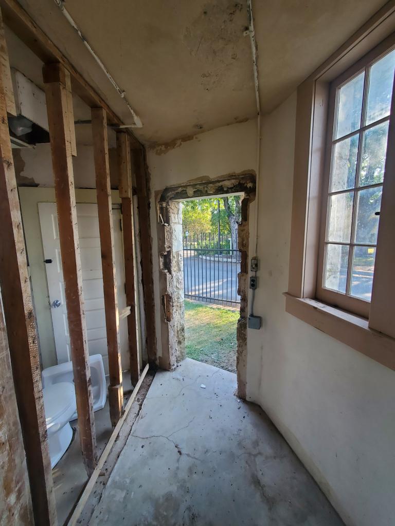 Interior post demolition