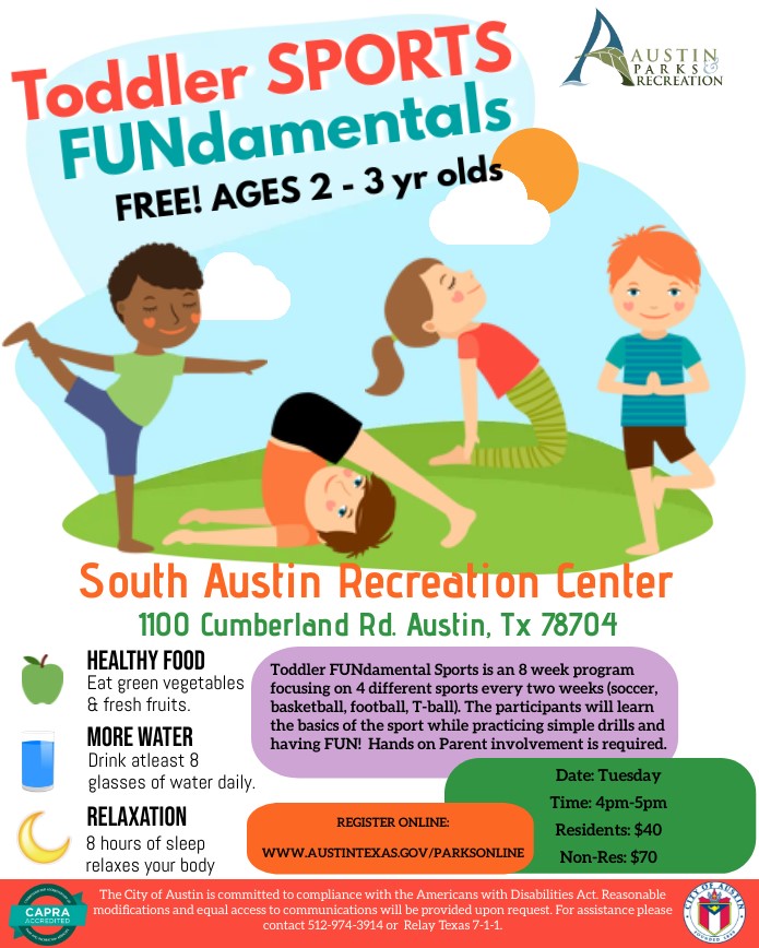 South Austin Recreation Center AustinTexas.gov