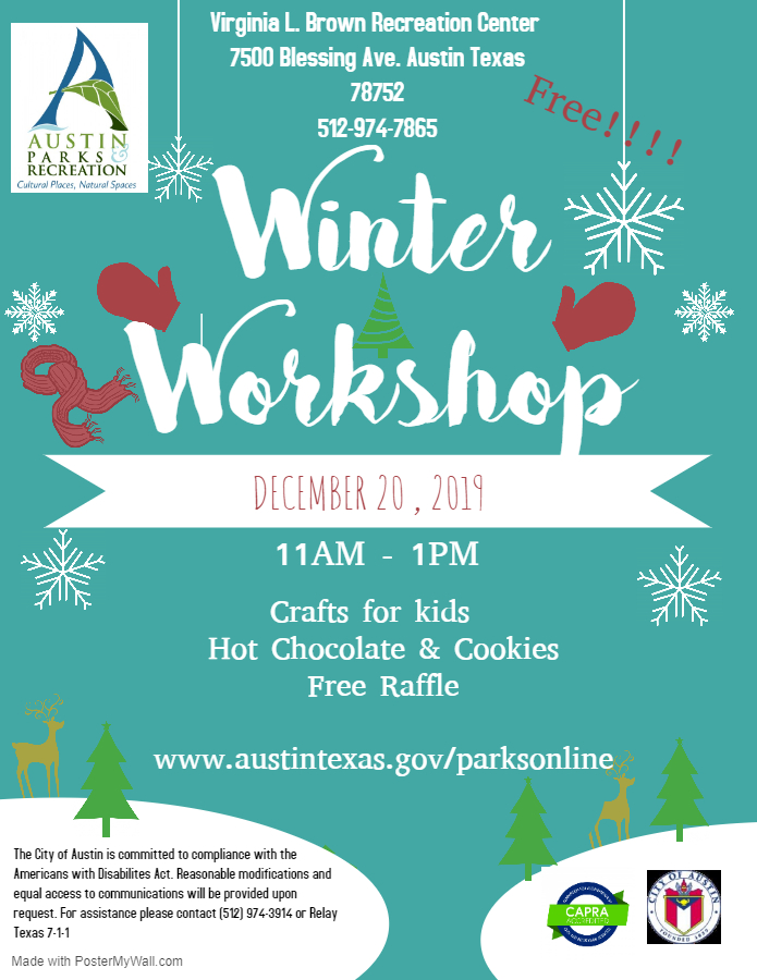 Winter Workshop Austintexas Gov