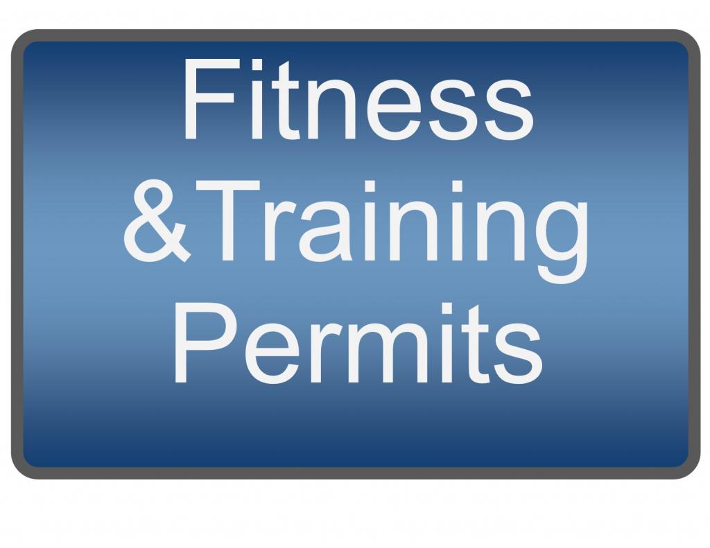 fitness permit button