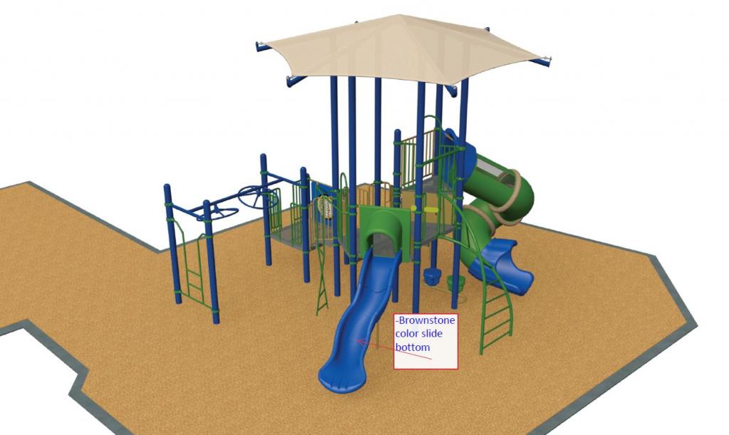 Proposedfive to twelve year old play area