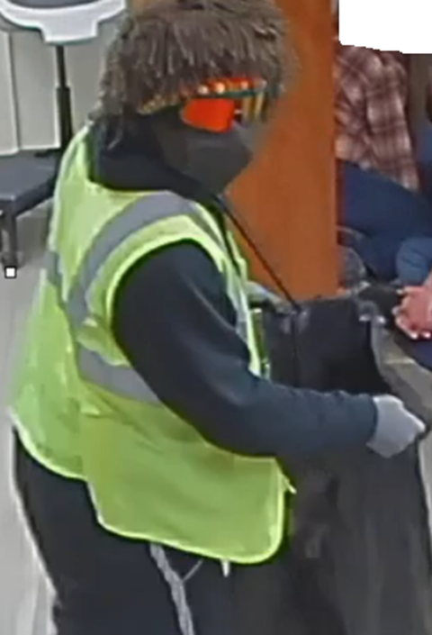 Bank Robbery Suspect as described