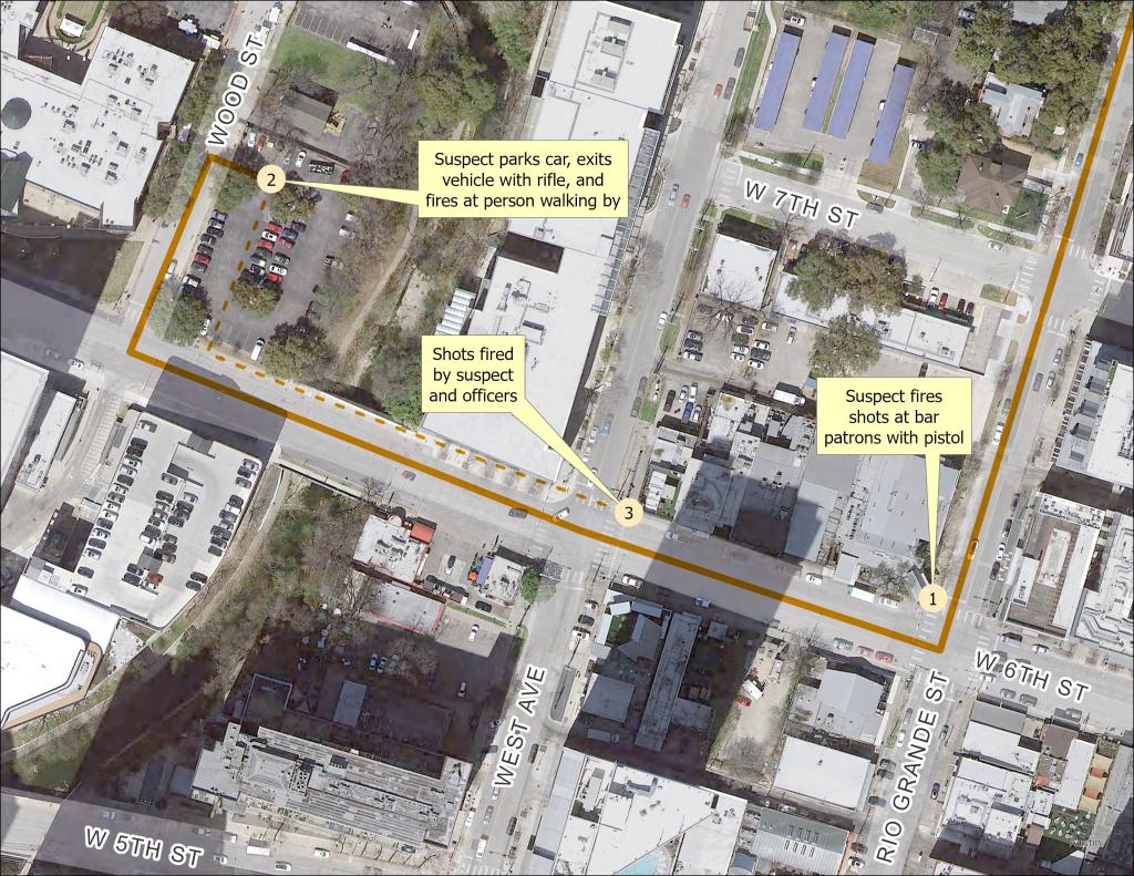 map of suspect route