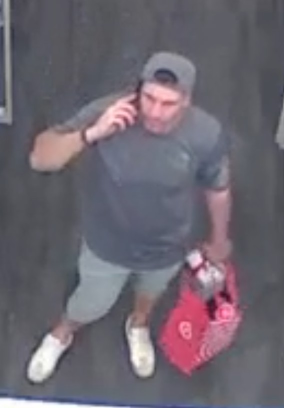 photo of target robbery suspect described