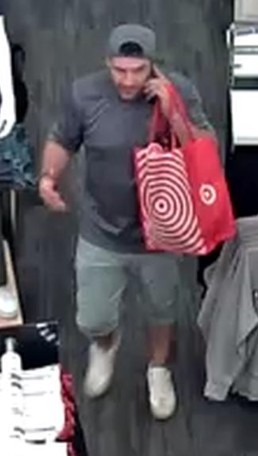 photo of target robbery suspect described