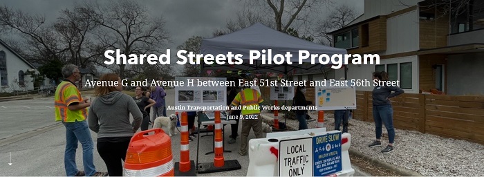 Ave G and H Shared Streets Pilot Projects