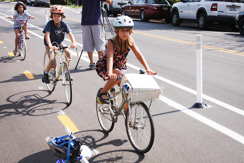 Bluebonnett Lane cycle track.