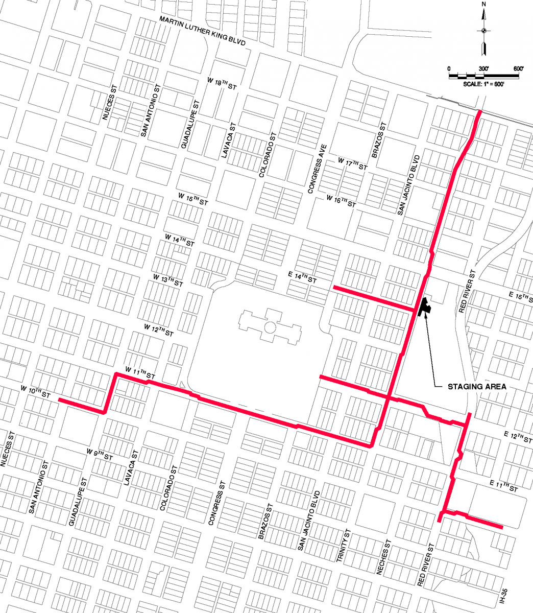 Map of project boundaries