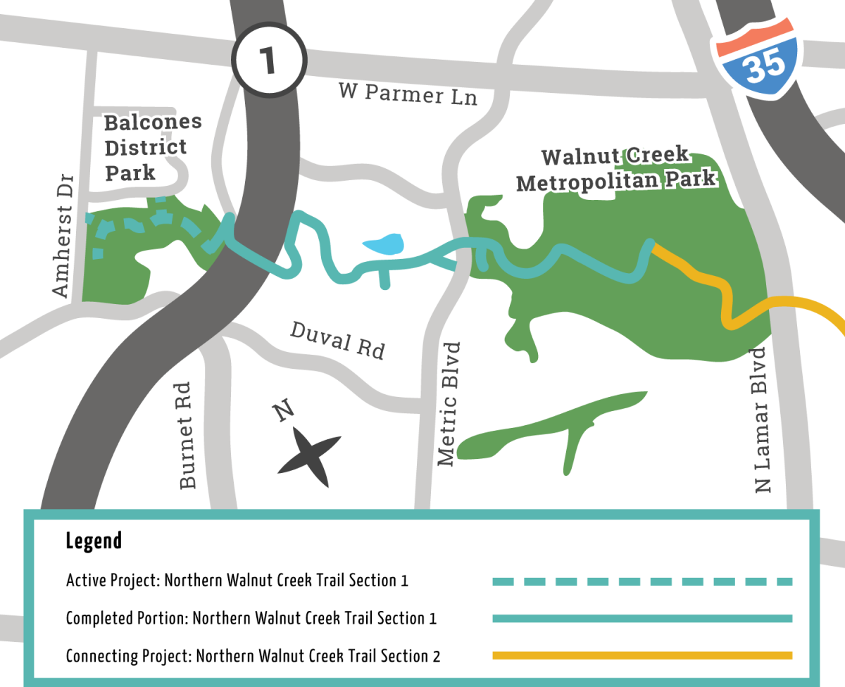 Walnut Creek Trail System  Public Works  AustinTexas.gov - The 