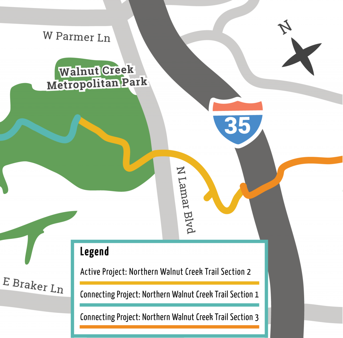 Walnut Creek Trail System  Public Works  AustinTexas.gov - The 