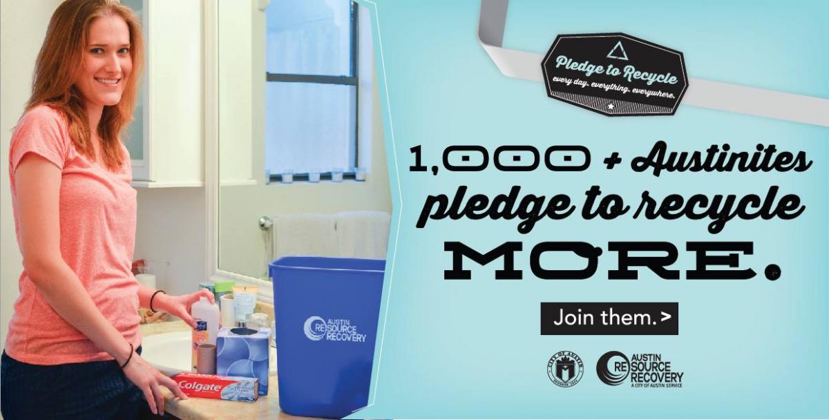 Help Keep Austin Green, Weird, and Beautiful — Pledge to Recycle