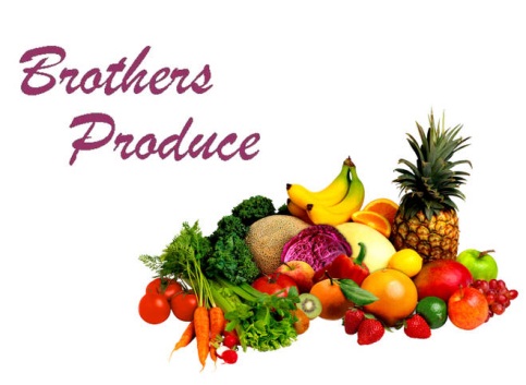 Brothers produce logo: image of fresh produce