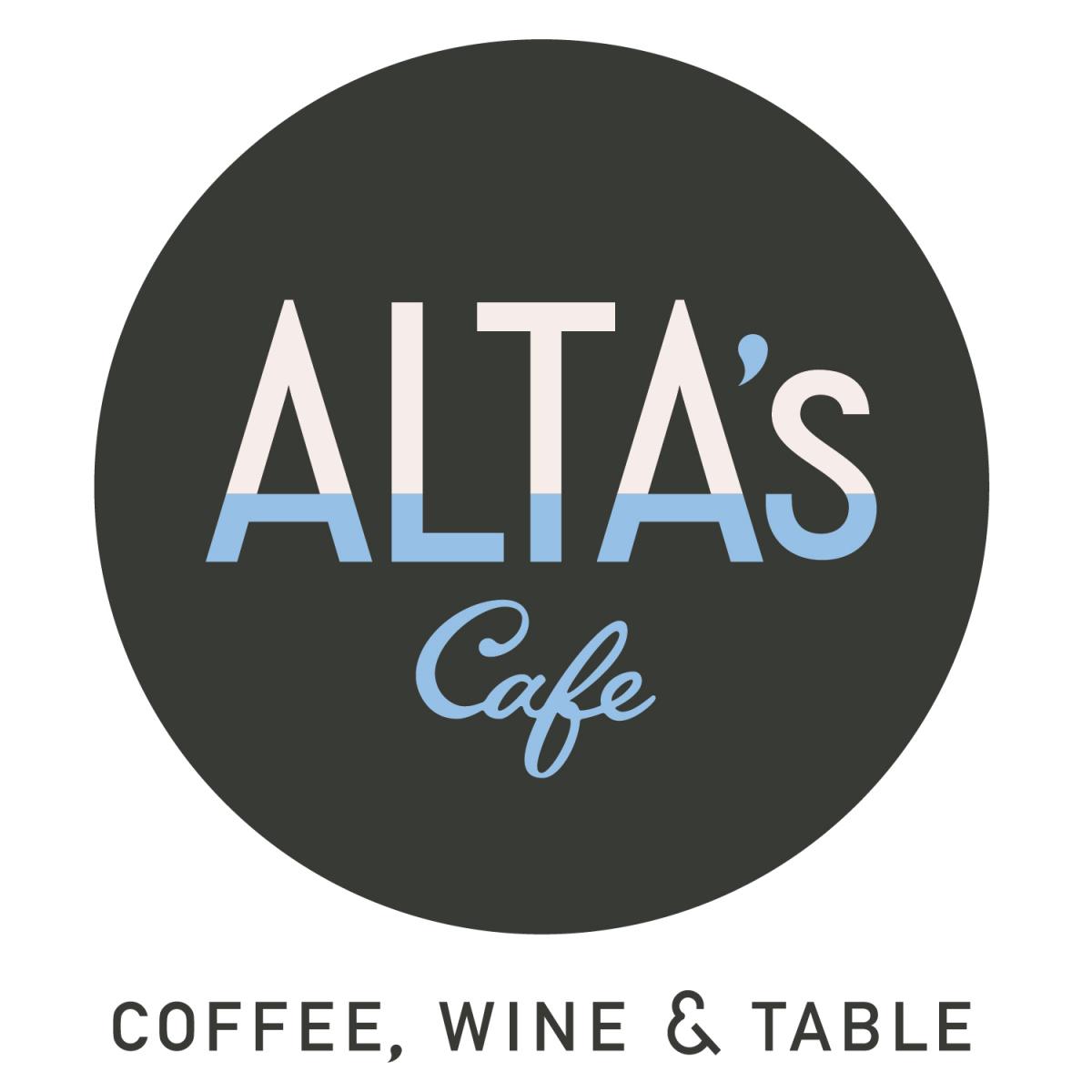 Alta's Cafe logo 