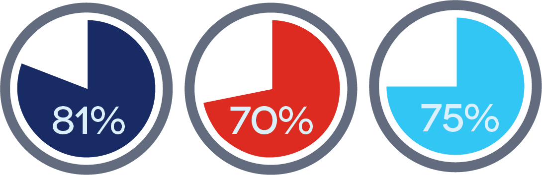Graphs: 81% 80% 75%