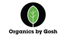 image of organics by gosh logo with green leaf