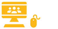 Icon: yellow computer and mouse
