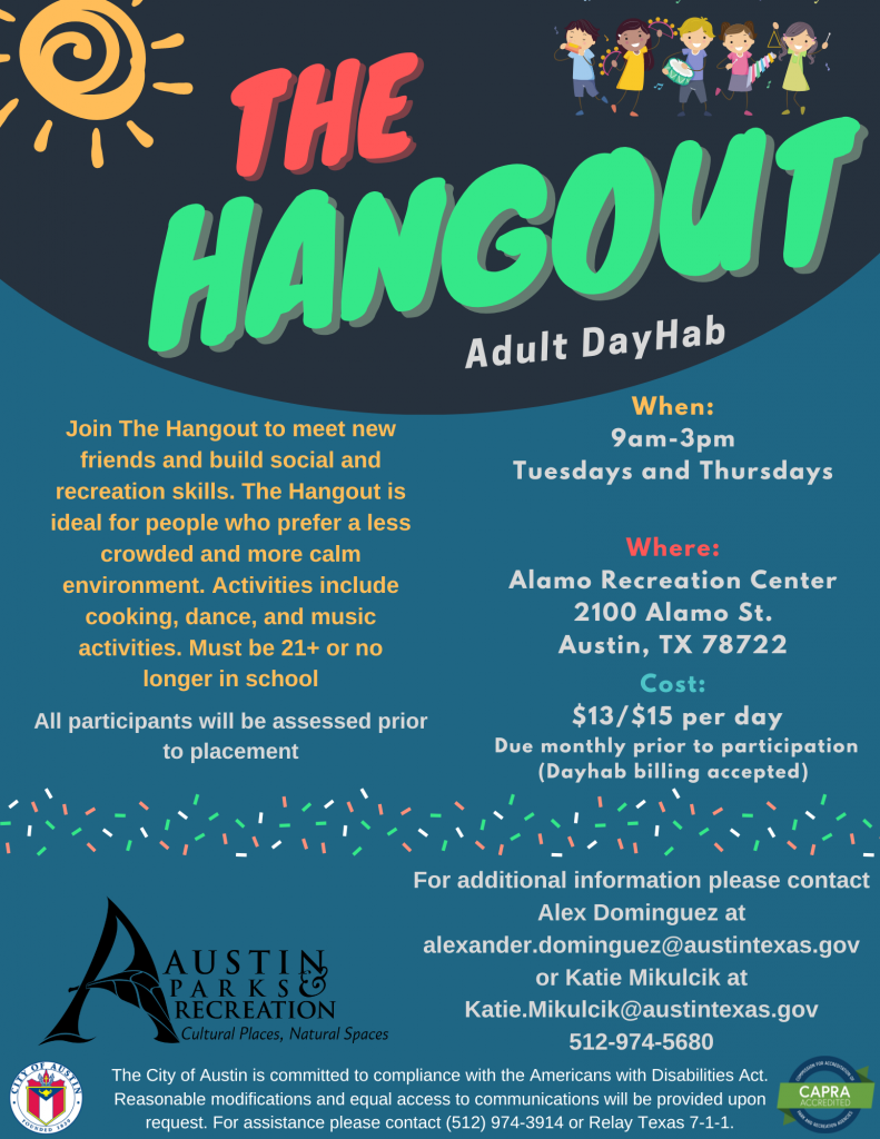 The Hangout Flyer