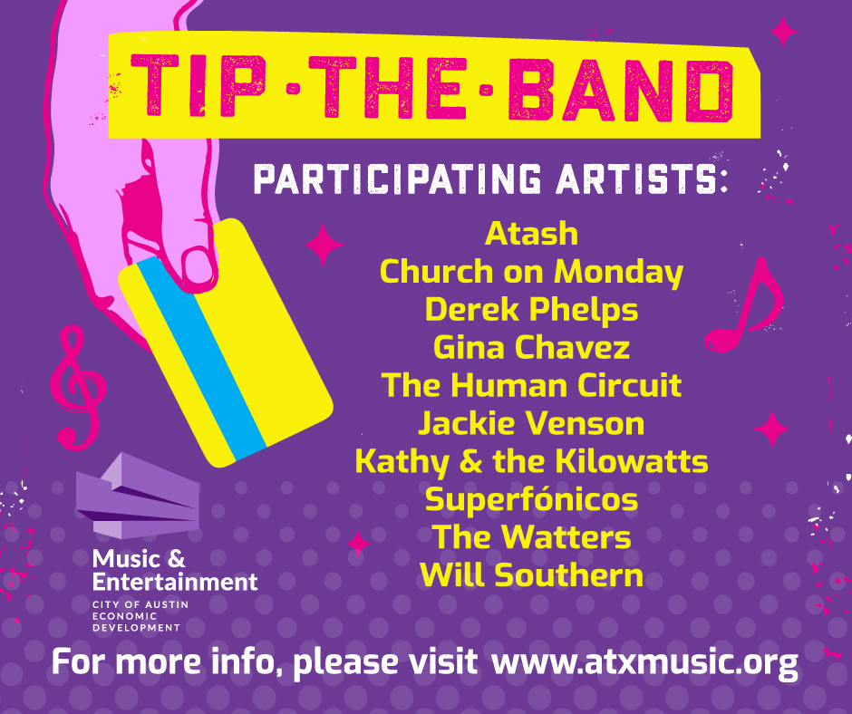 Tip the Band Program AustinTexas.gov