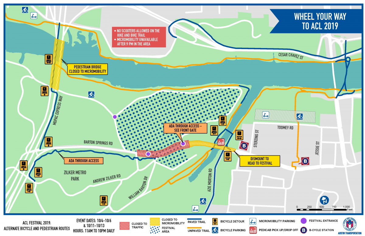 2019 Austin City Limits Mobility Guide AustinTexas.gov