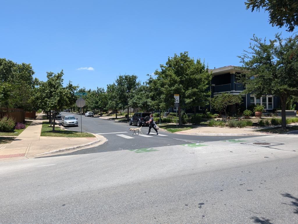 photo of curb extensions