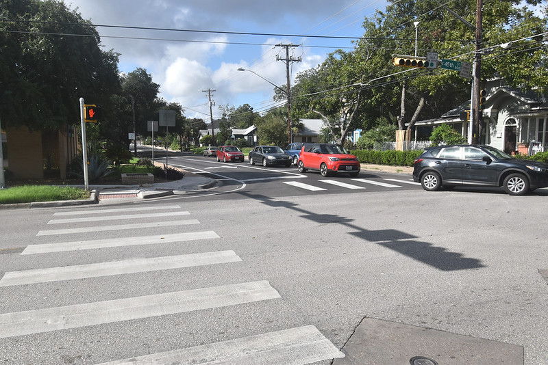 photo of high visibility crossing
