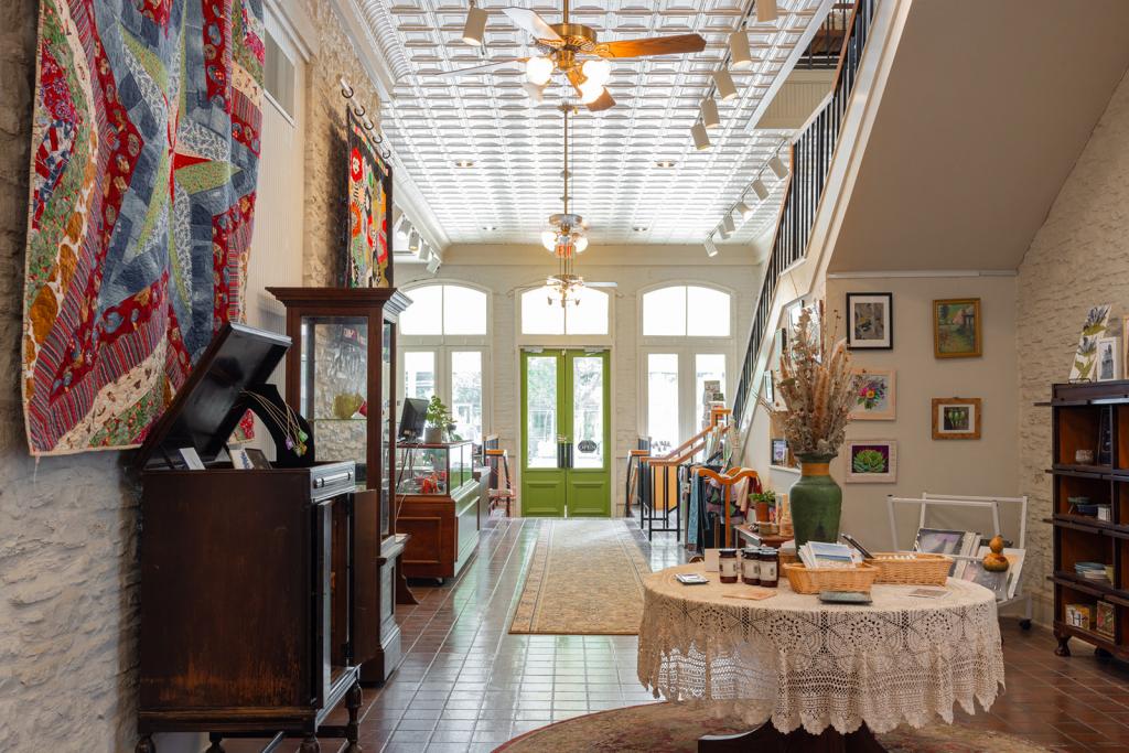 Old Bakery Artisan Emporium interior of the store