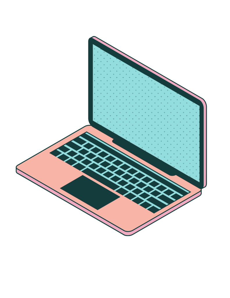 Picture of an open Laptop