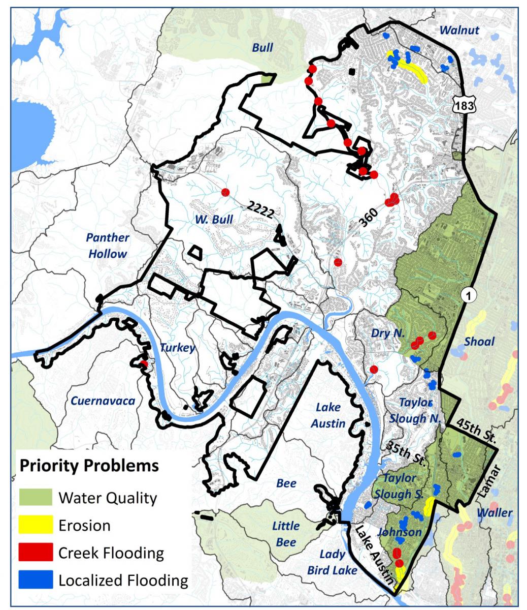 City Of Austin Watershed Map District 10 Watershed Profile | Austintexas.gov