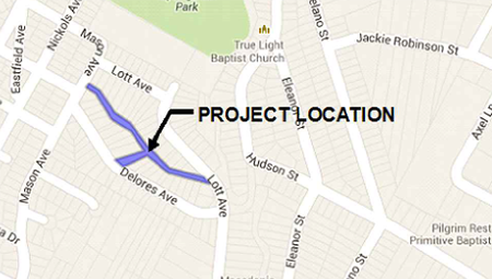 Map showing project location
