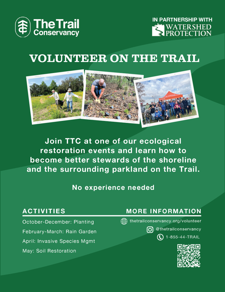 enhance the Butler Hike-and-Bike Trail by planting a diversity of native plant species