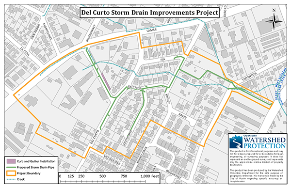 Map of proposed improvements described above.