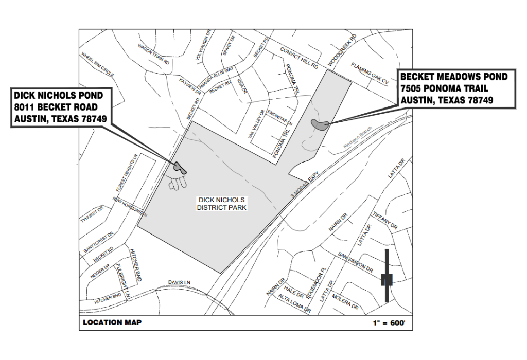 Dick Nichols and Beckett Meadows Pond Rehabilitation AustinTexas.gov