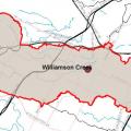 Watershed Web Map will help you find out which watershed you live in. 