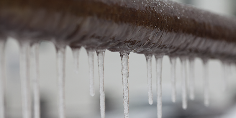 frozen pipe