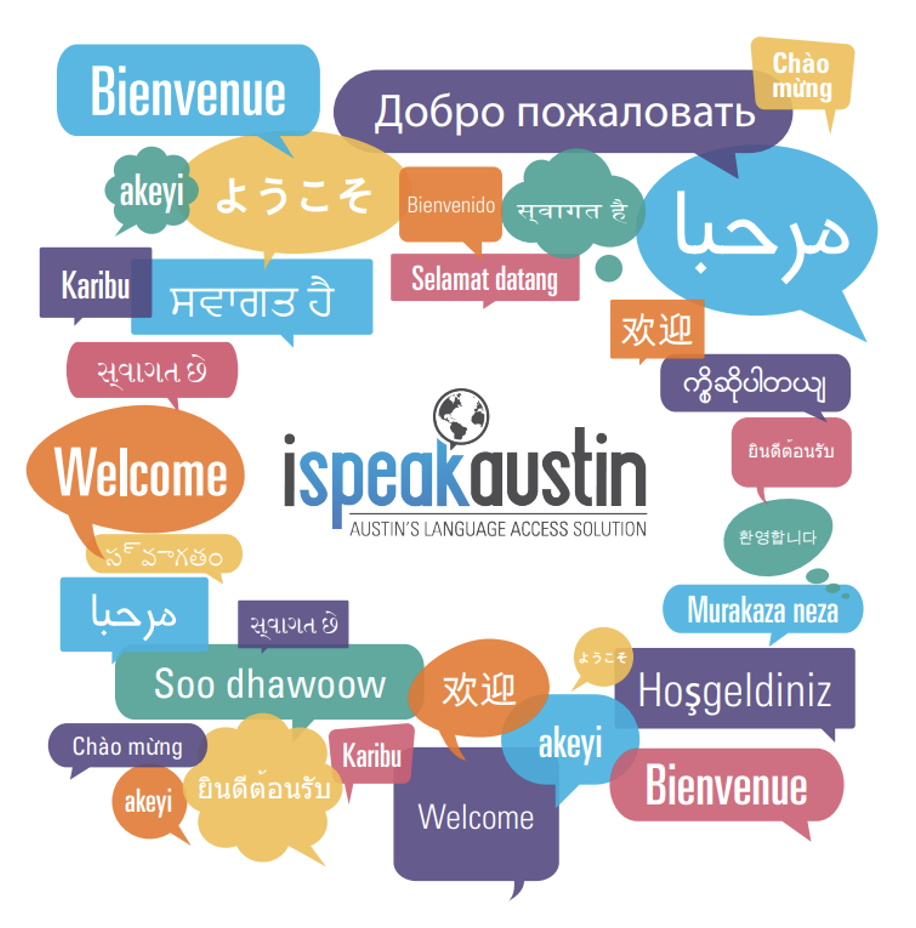 'Welcome' in multiple languages