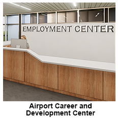 graphic airport career and development center