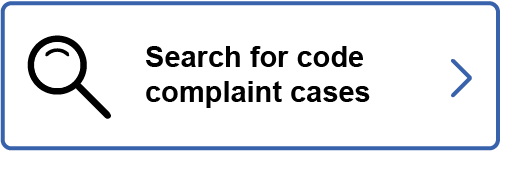 search for code complaints