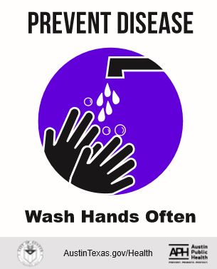 wash hands decal