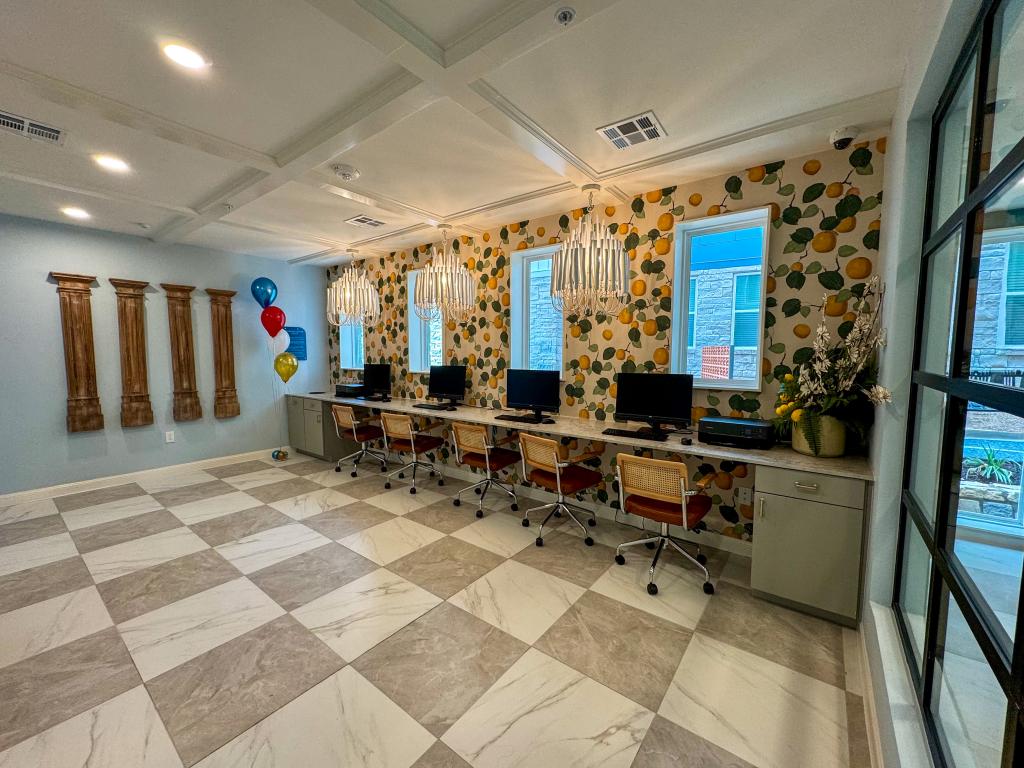 The Rhett computer lab