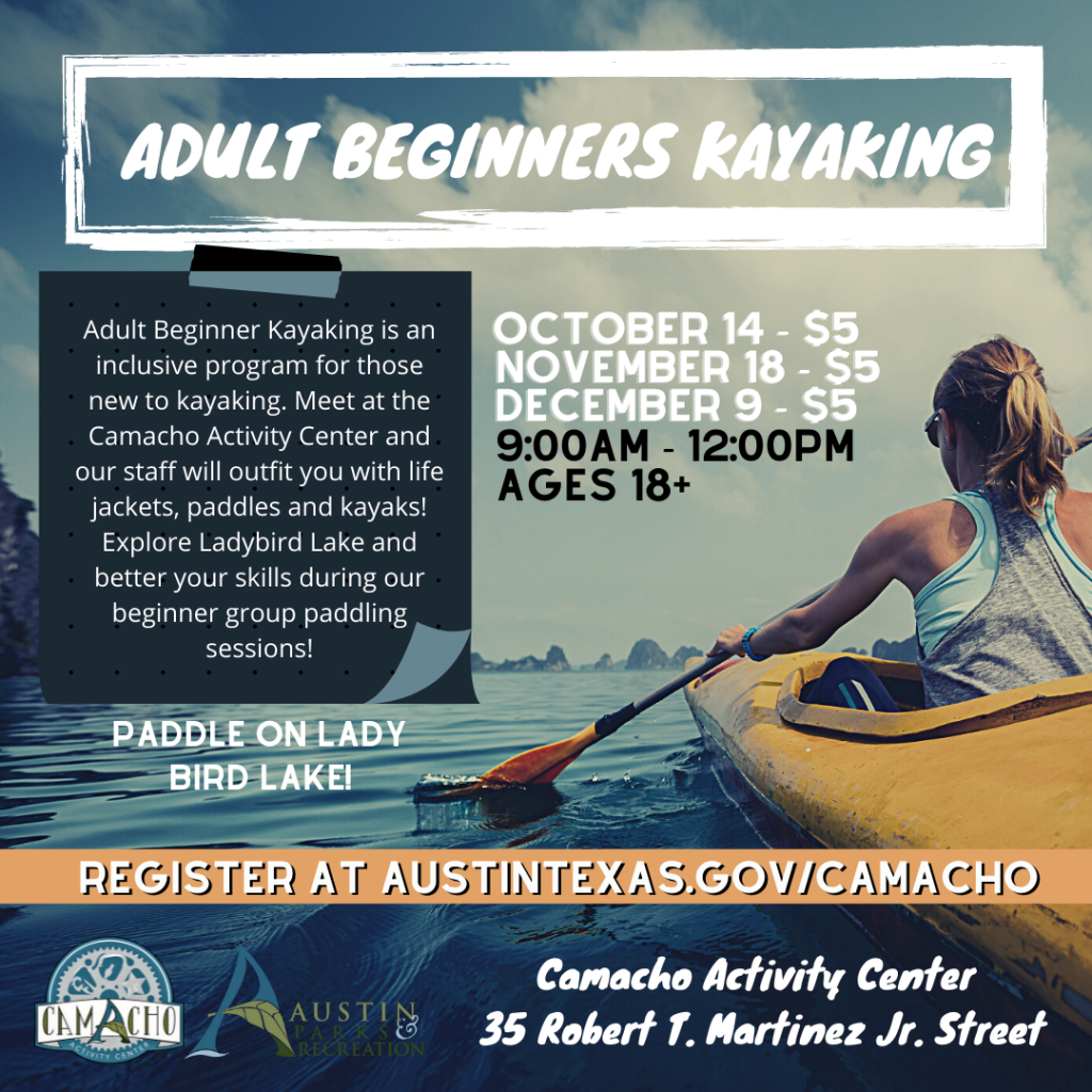 Adult Beginners Kayaking Program