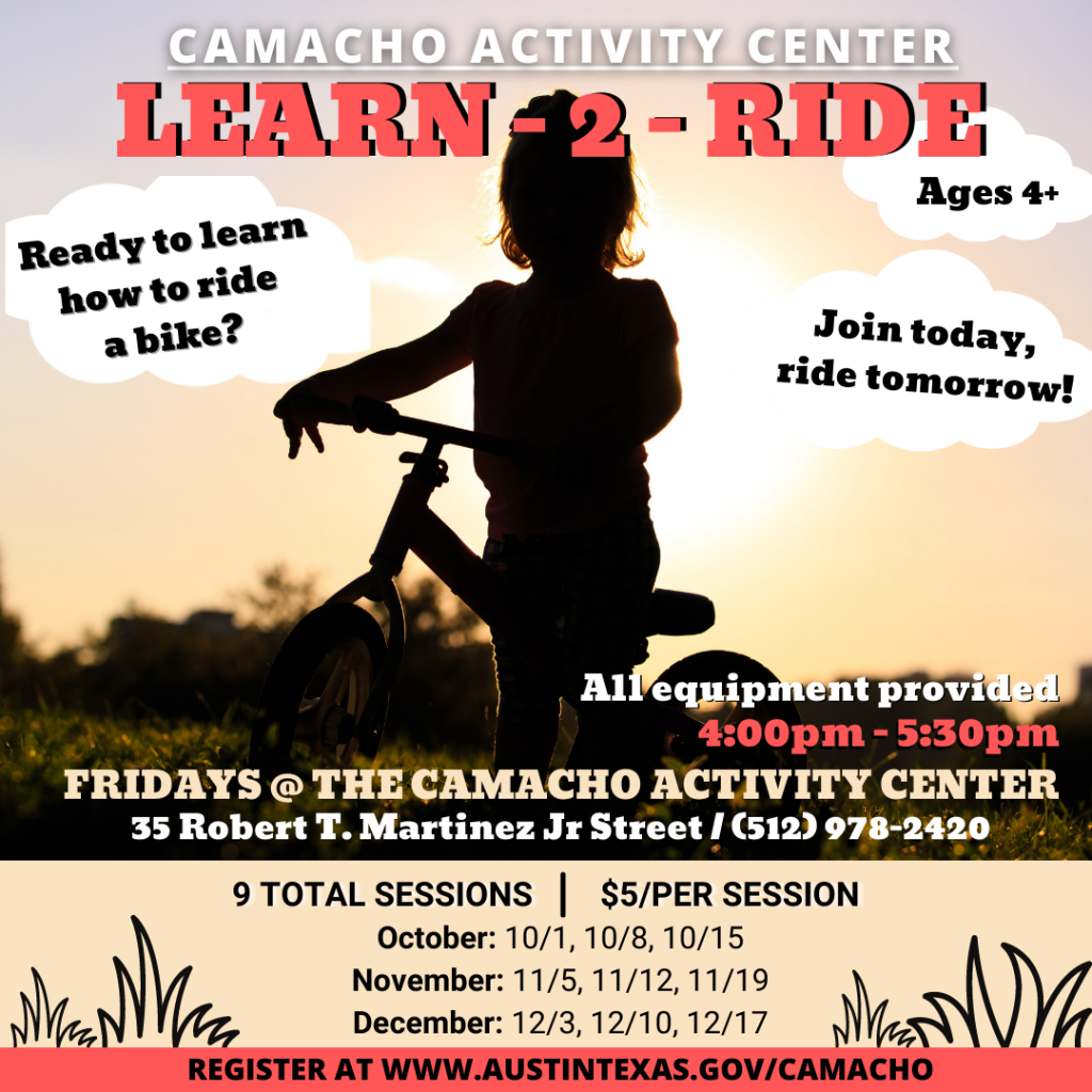 Learn-2-Ride Program, teaching Youth to Ride Bicycles