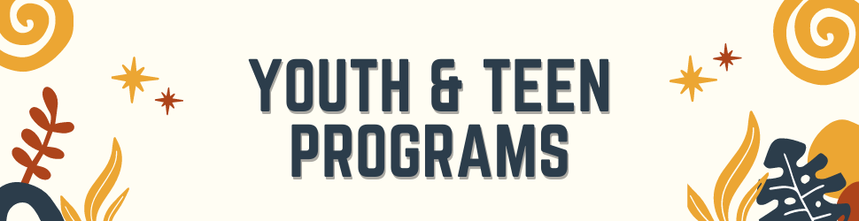 Youth and Teen Program Banner