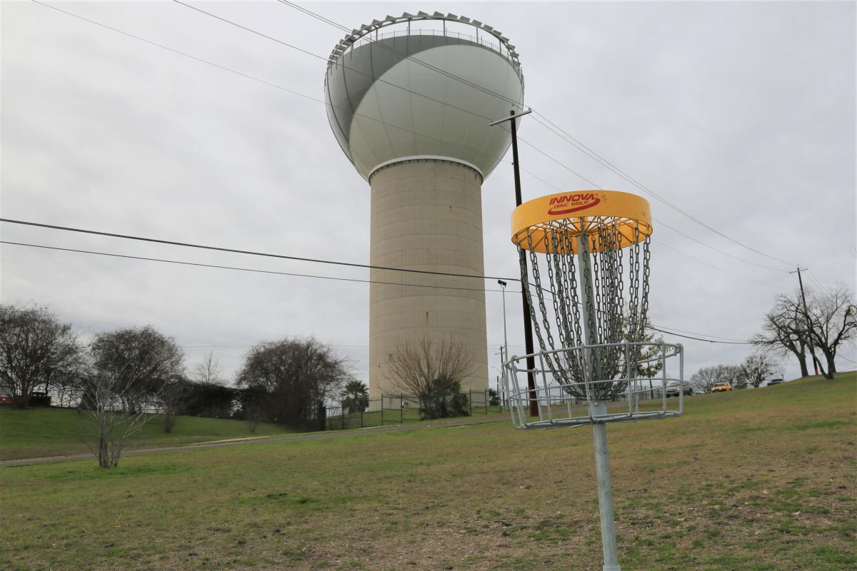 Disc Golf Course Hole #2 at Bartholomew District Park