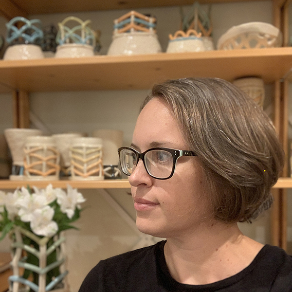 Ceramics instructor Sarah German