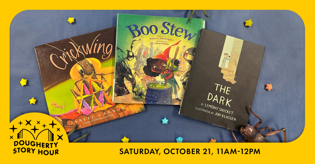 Dougherty Story Hour Saturday, October 21 11am - 12pm